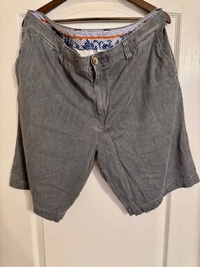 Tommy Bahama Gray Flat Front Men's Shorts